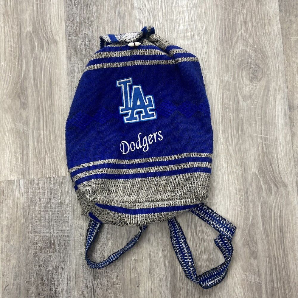 LA Dodgers Bag MLB Baseball Baja‎ Pancho Bag Blue Black White